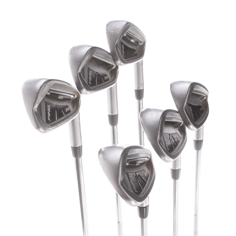 Ping i20 Steel Mens Right Hand Irons 4-PW 1.5* Upright Regular - Ping CFS