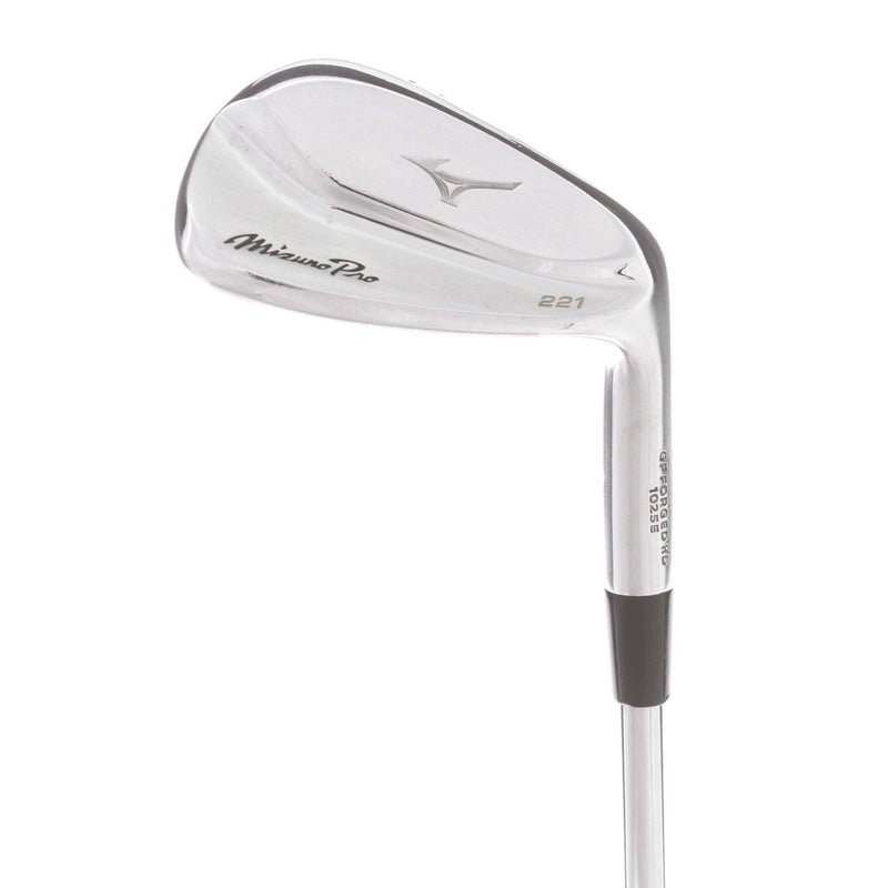 Mizuno Pro 221 Steel Mens Right Hand Pitching Wedge 46* Stiff - Nippon N.S Pro Modus3 Tour 120