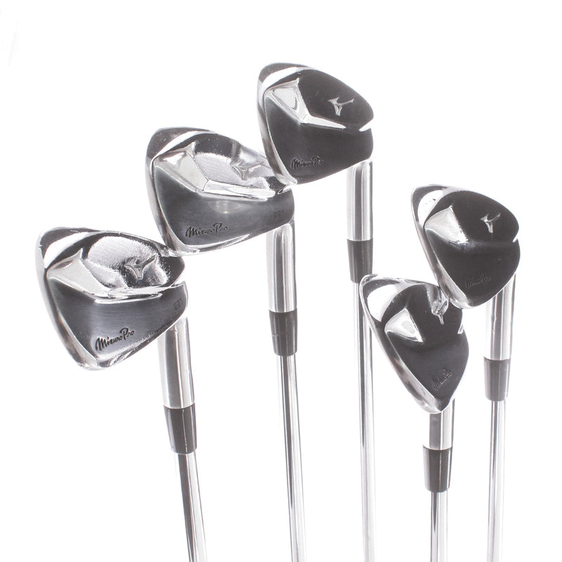 Mizuno Pro 221 Steel Mens Right Hand Irons 5-9 Stiff - Nippon N.S Pro Modus3 Tour 115