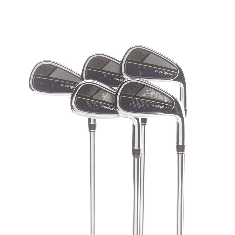 Callaway Paradym Steel Mens Right Hand Irons 7-GW Regular - True Temper Elevate MPH 95