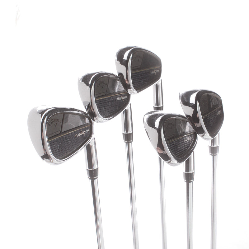 Callaway Paradym Steel Mens Right Hand Irons 7-GW Regular - True Temper Elevate MPH 95