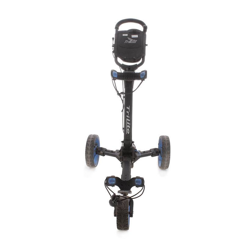 TriLite 3-Wheel Push/Pull Trolley - Black/Blue