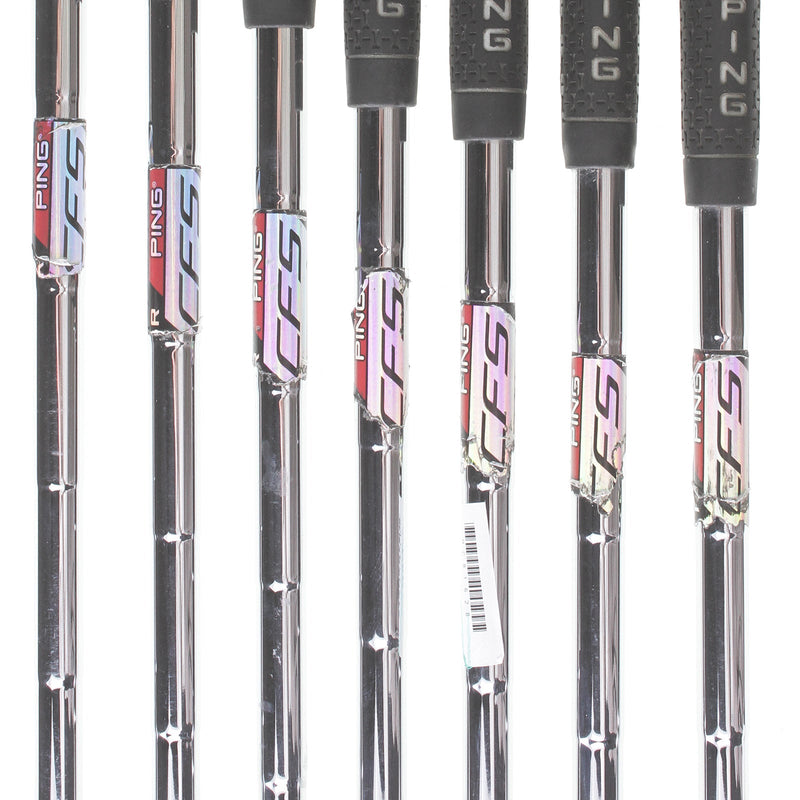 Ping G25 Steel Mens Right Hand Irons 5-SW White Dot 3* Upright Regular - Ping CFS
