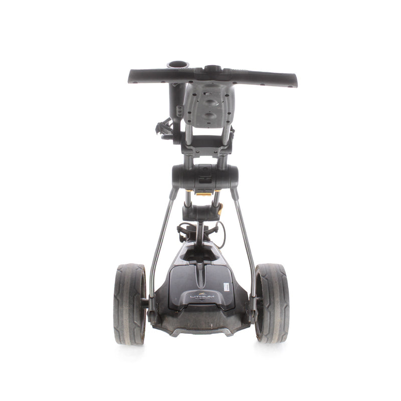 PowaKaddy C2i 3-Wheel Electric Trolley 18 Hole Lithium - Black