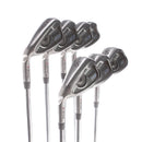 Ping G Steel Mens Left Hand Irons 5-PW Red Dot 1* Flat Regular - Ping AWT 2.0