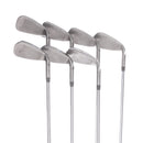 Ping G Steel Mens Left Hand Irons 5-PW Red Dot 1* Flat Regular - Ping AWT 2.0