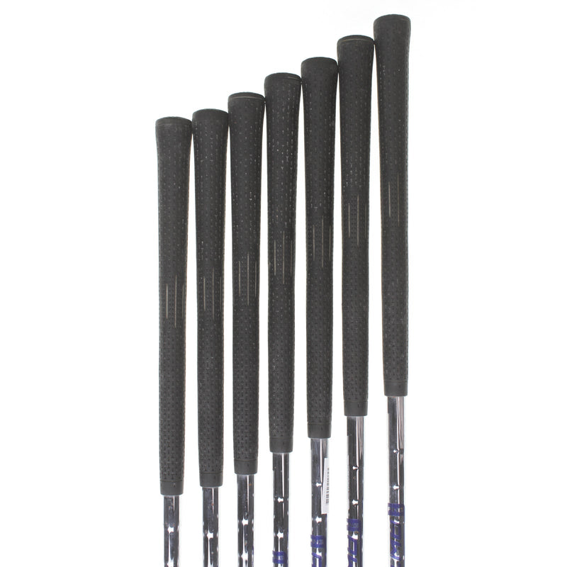 Ping G Steel Mens Left Hand Irons 5-PW Red Dot 1* Flat Regular - Ping AWT 2.0