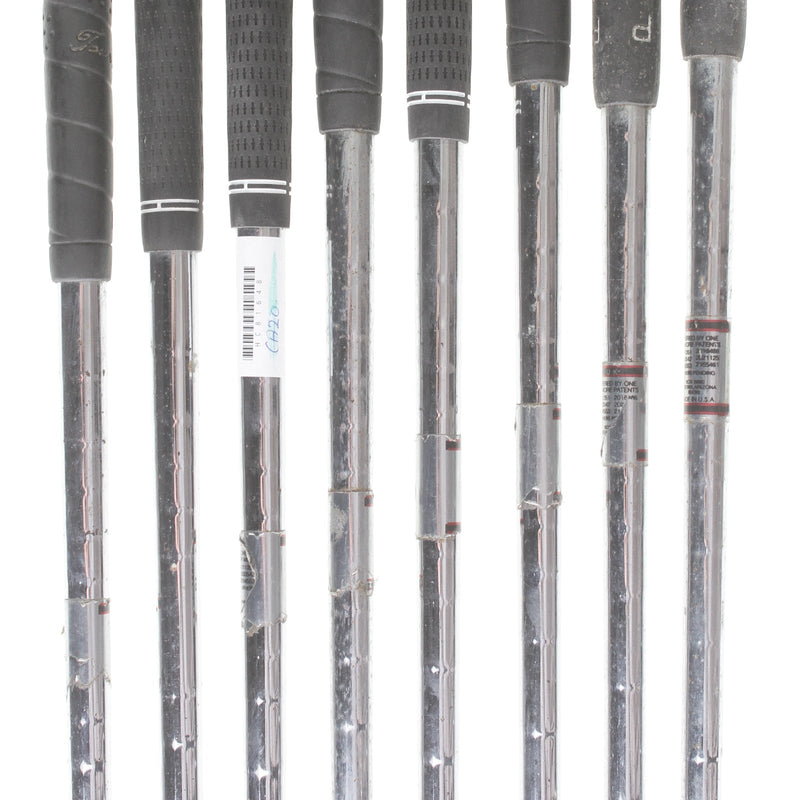 Ping Eye 2 Steel Mens Left Hand Irons 3-PW Blue Dot 0.75* Upright Regular - Ping Karsten