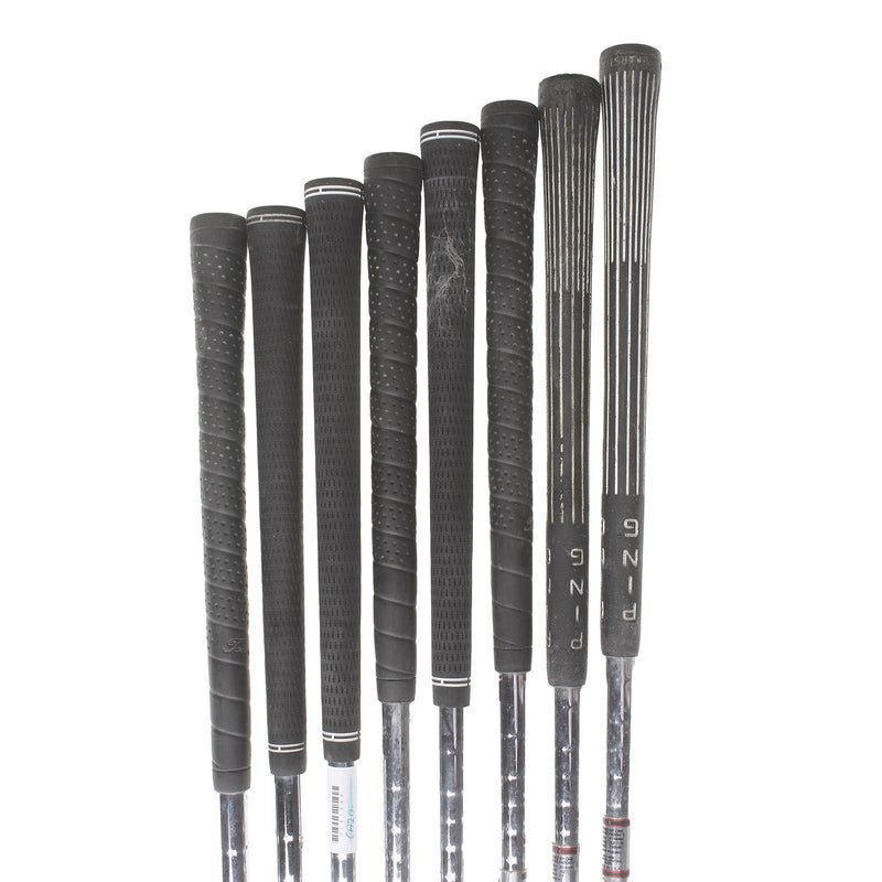 Ping Eye 2 Steel Mens Left Hand Irons 3-PW Blue Dot 0.75* Upright Regular - Ping Karsten