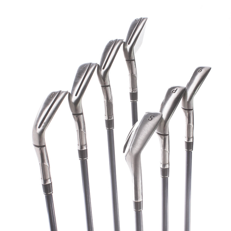 TaylorMade SIM Max Graphite Mens Right Hand Irons 5-SW Regular - Ventus 6-R