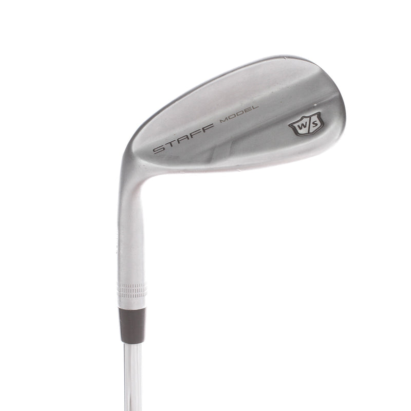 Wilson Staff Model Steel Mens Left Hand Sand Wedge 56* 14 Bounce Stiff - Dynamic Golf 120 S300