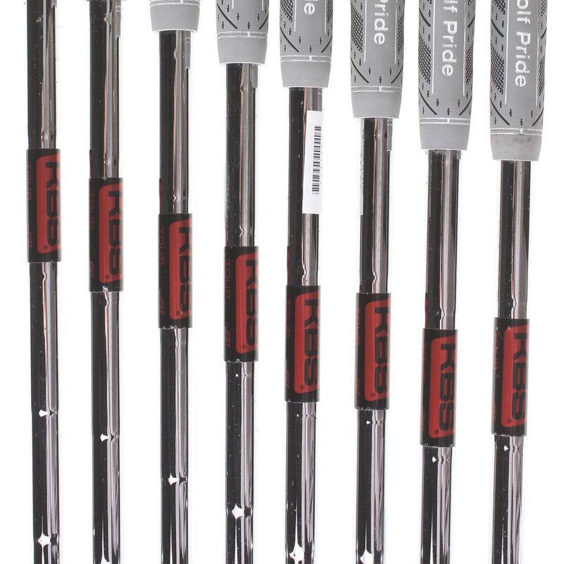 TaylorMade Tour Preferred CB Steel Mens Right Hand Irons 3-PW Stiff - KBS Tour