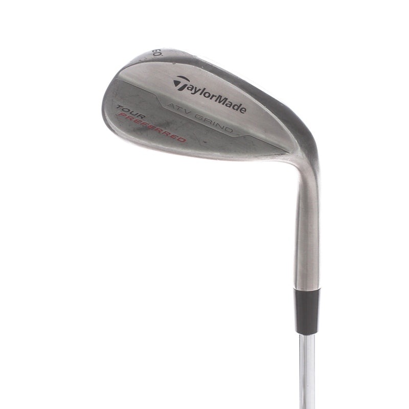TaylorMade Tour Preferred Steel Mens Right Hand Lob Wedge 60* ATV Grind Wedge - KBS Tour-V
