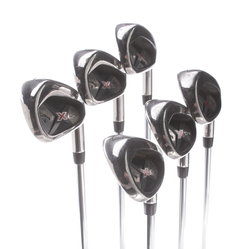 Callaway X Hot Steel Mens Right Hand Irons 5-PW Regular - XP 85 R300