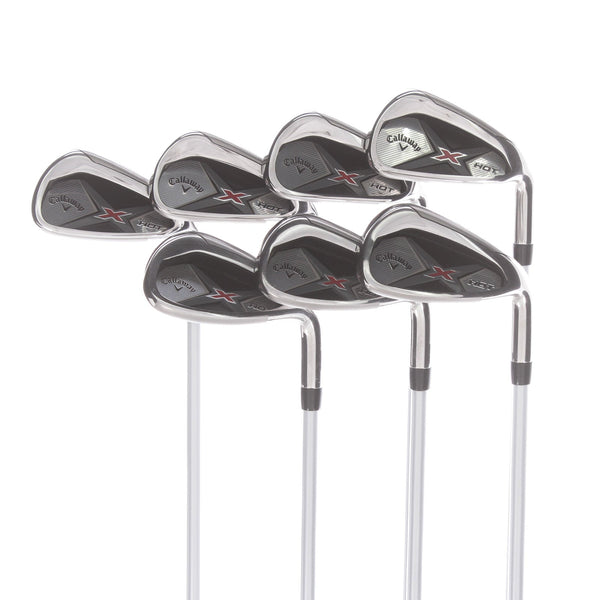 Callaway X Hot Graphite Mens Right Hand Irons 5-SW Regular - Project X PXv