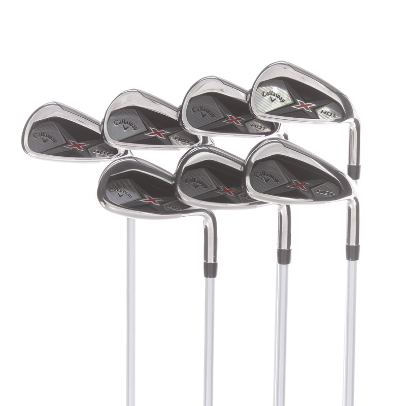 Callaway X Hot Graphite Mens Right Hand Irons 5-SW Regular - Project X PXv