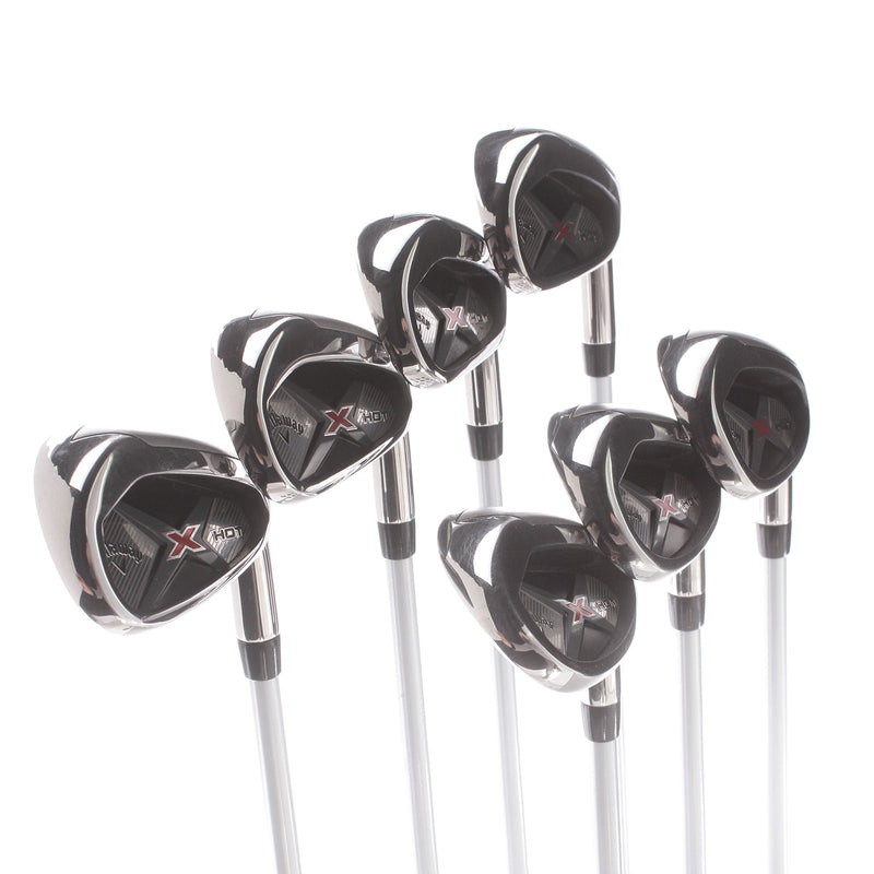 Callaway X Hot Graphite Mens Right Hand Irons 5-SW Regular - Project X PXv