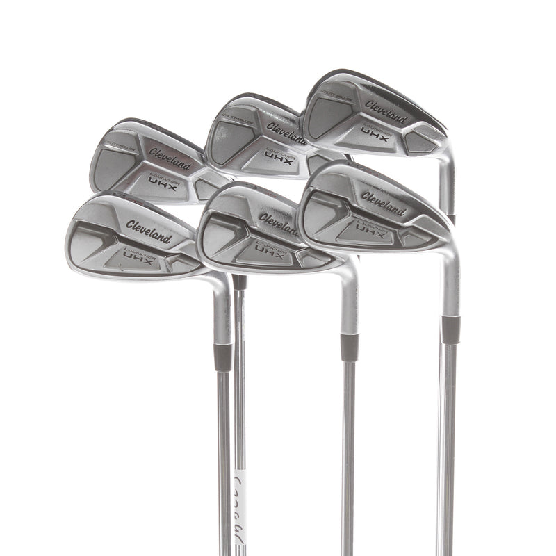 Cleveland Launcher UHX Steel Mens Right Hand Irons 5-PW Regular - Dynamic Gold R300 DST 98