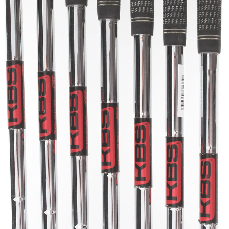 Callaway X Hot Pro Steel Mens Right Hand Irons 4-PW Stiff - KBS Tour 90