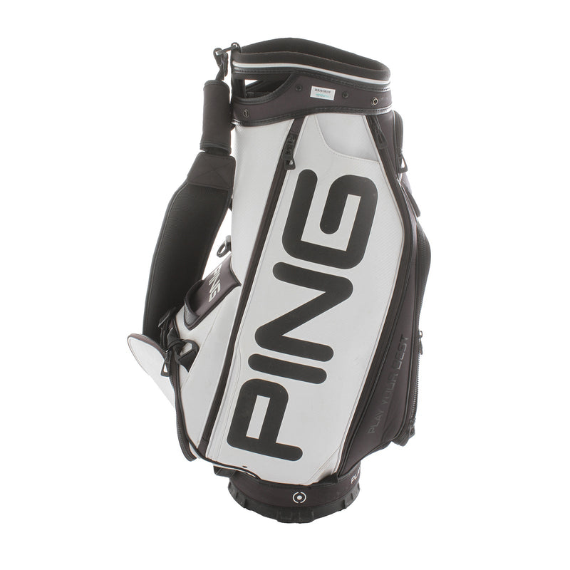 Ping Cart Bag - White/Black