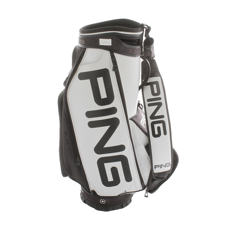 Ping Cart Bag - White/Black