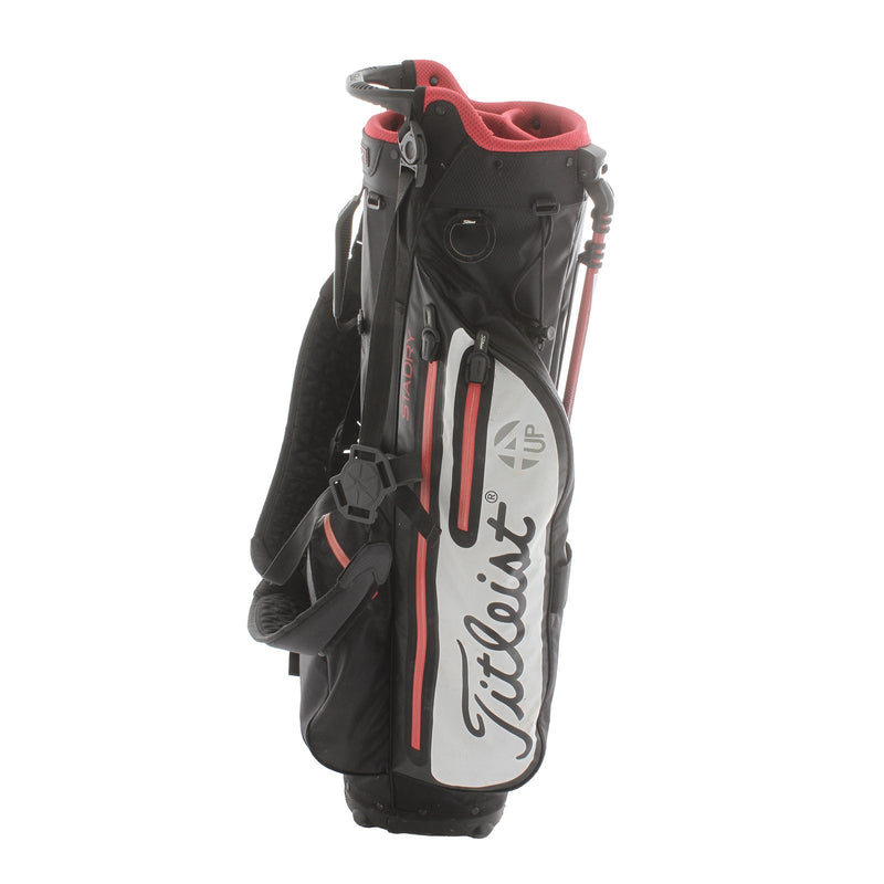 Titleist StaDry Stand Bag - Black/White/Red