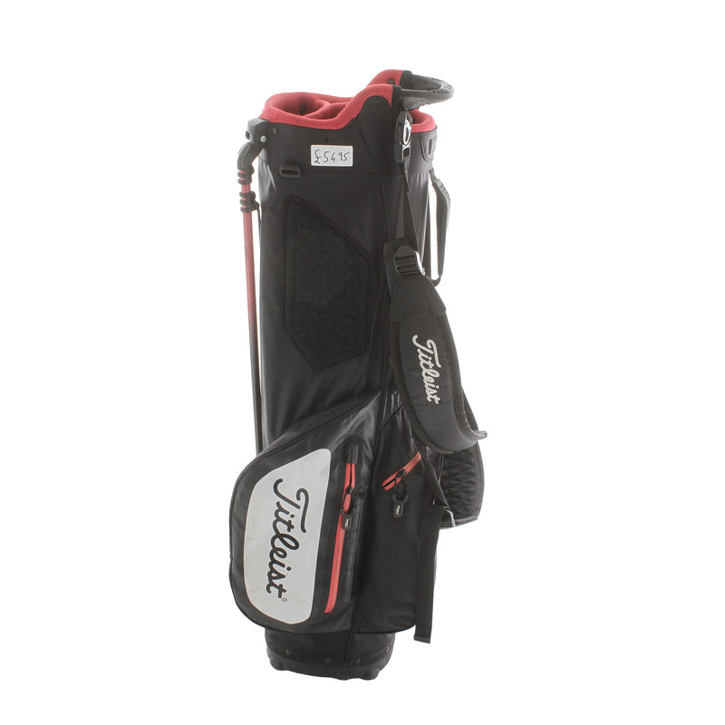 Titleist StaDry Stand Bag - Black/White/Red