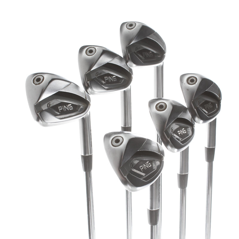 Ping G425 Steel Mens Right Hand Irons 5-PW Black Dot Regular - Ping AWT 2.0