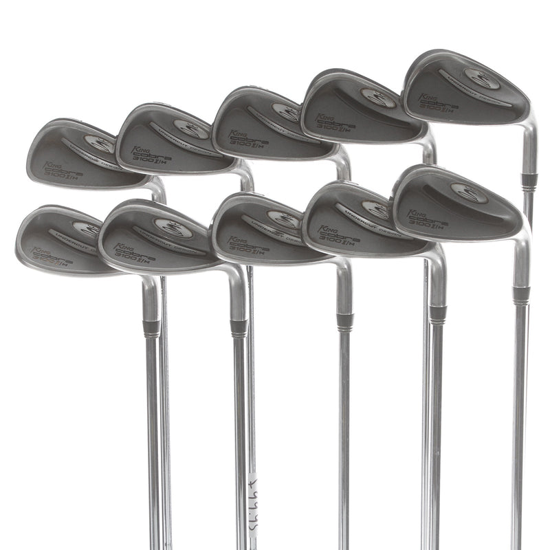Cobra 3100I/H Steel Mens Right Hand Irons 3-GW+SW Regular - NSPro 1030H