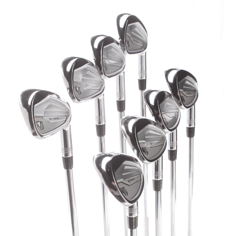 Wilson Staff Model CB Steel Mens Right Hand Irons 4-GW Stiff - Dynamic Gold 120 S300