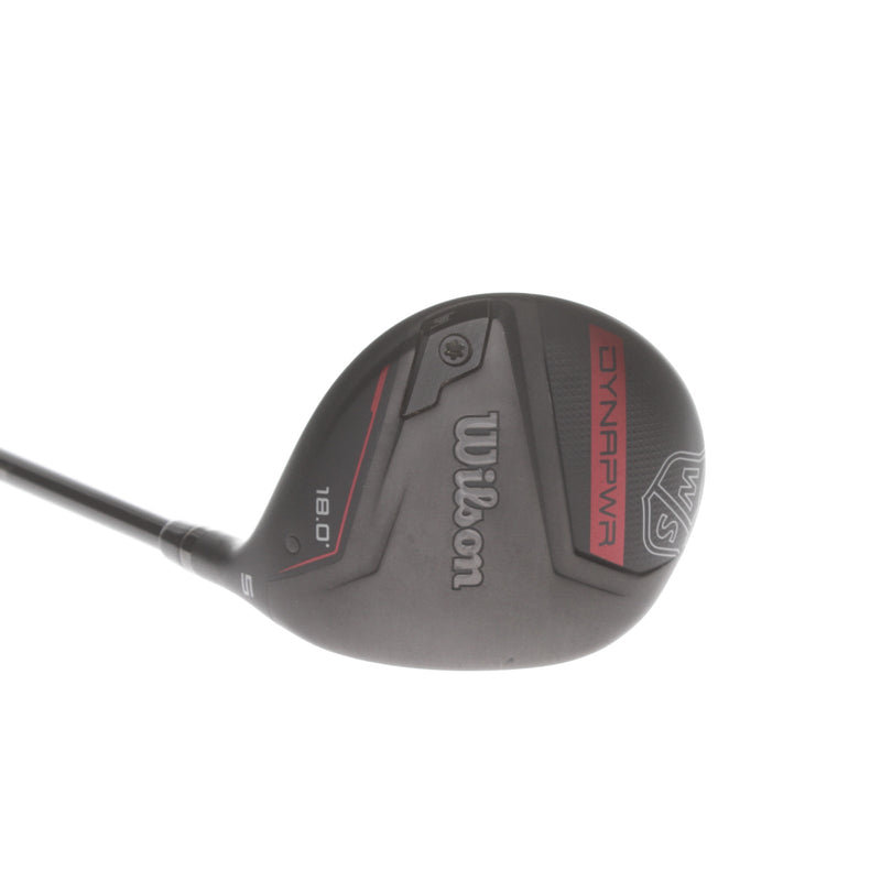 Wilson Staff Dynapower Graphite Mens Right Hand Fairway 5 Wood 18* Extra Stiff - HZRDUS Smoke RERDX Black 70g