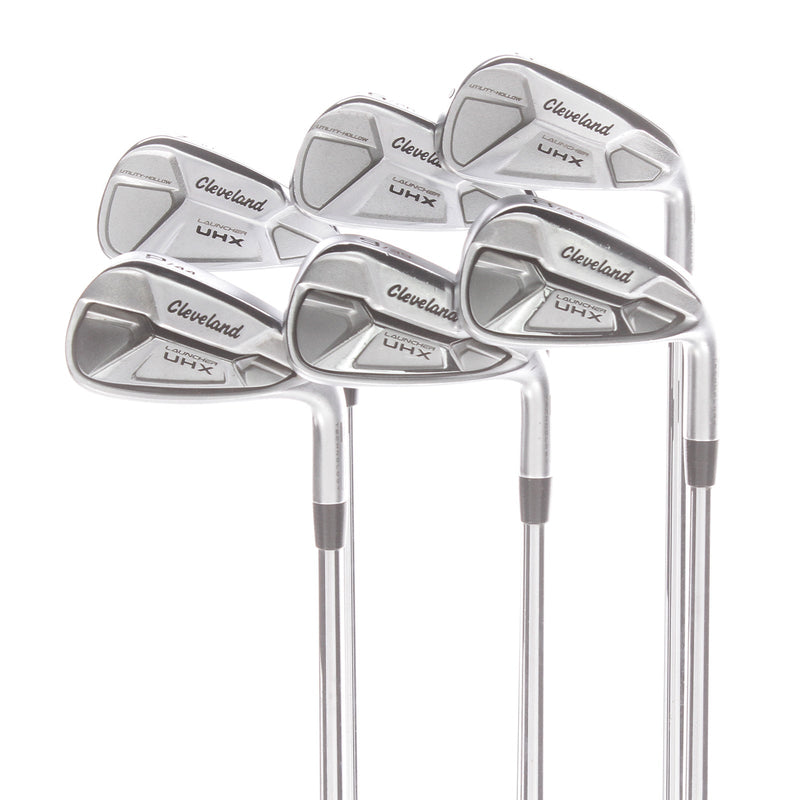 Cleveland Launcher UHX Steel Mens Right Hand Irons 5-PW Regular - Project X Rifle 5.5