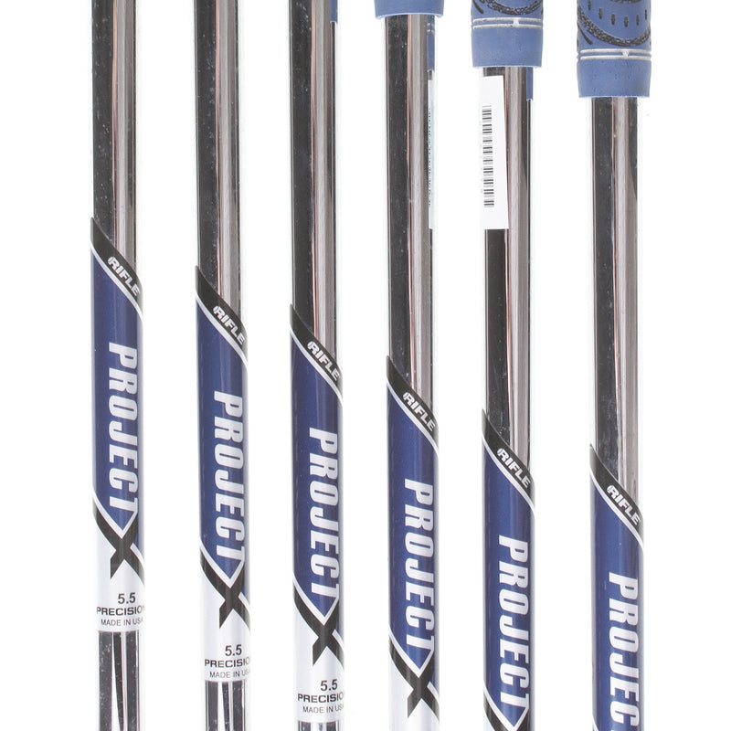 Cleveland Launcher UHX Steel Mens Right Hand Irons 5-PW Regular - Project X Rifle 5.5