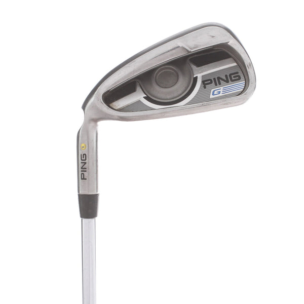 Ping G Series Steel Mens Left Hand 6 Iron 27* 1.5* Upright Stiff - Ping CFS Distance