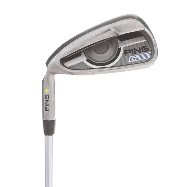 Ping G Series Steel Mens Left Hand 7 Iron 30* 1.5* Upright Stiff - Ping CFS Distance