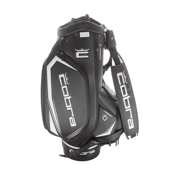 Cobra Vessel Cart Bag - Black/White