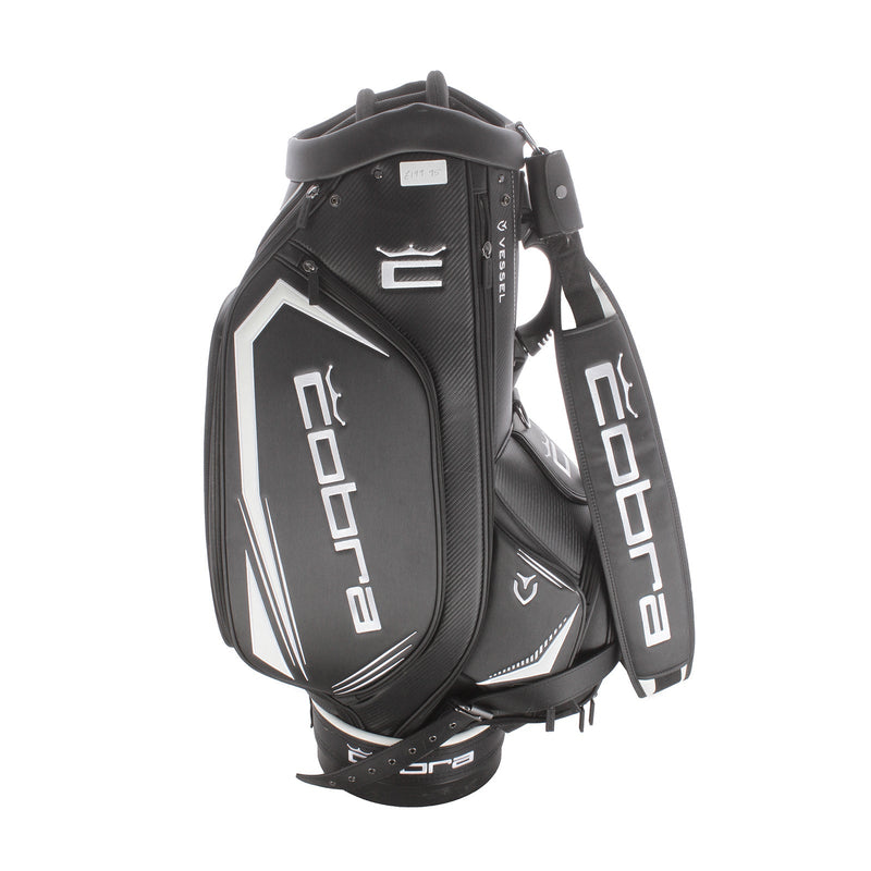 Cobra Vessel Cart Bag - Black/White
