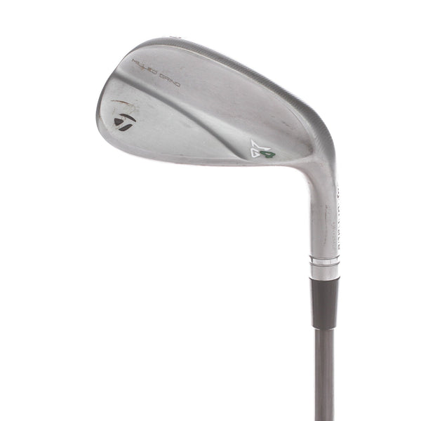 TaylorMade Milled Grind 4 Steel Mens Right Hand Gap Wedge 50* 9 Bounce SB Grind Extra Stiff - KBS X