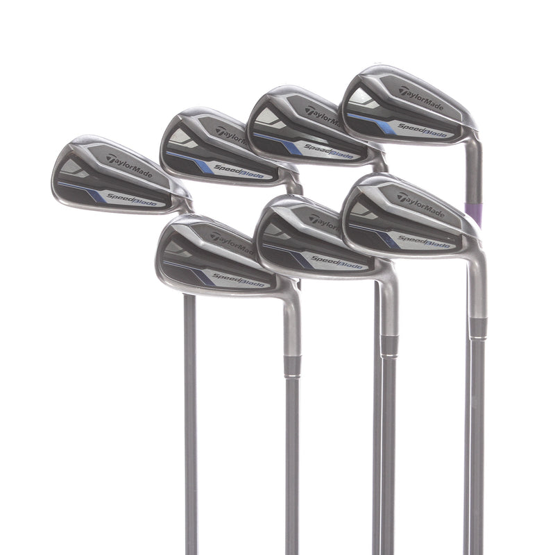 TaylorMade SpeedBlade Graphite Mens Right Hand Irons 4-PW Regular - TaylorMade Matrix