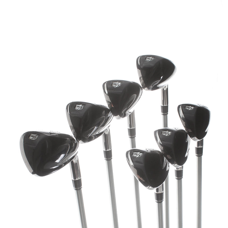 Wilson Launch Pad Graphite Mens Right Hand Irons 5-GW Senior - UST Mamiya Recoil 460