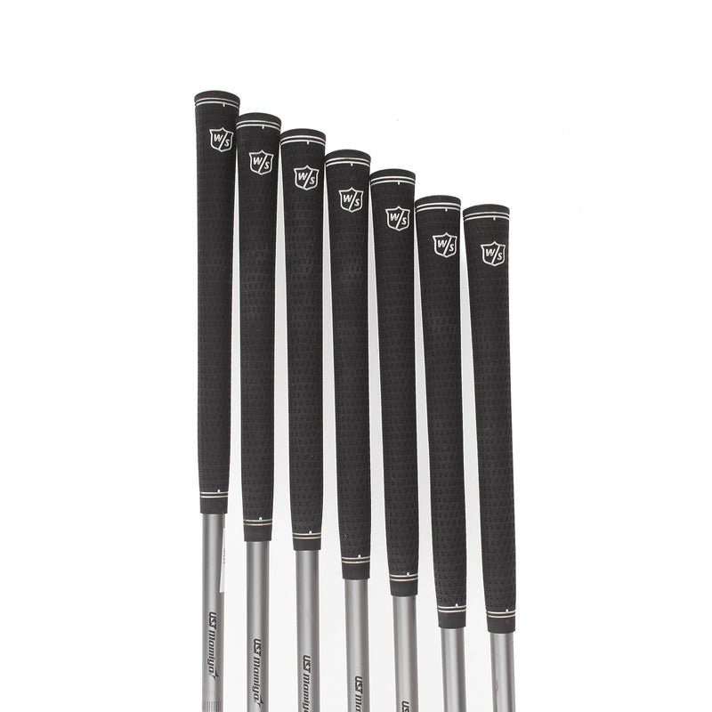 Wilson Launch Pad Graphite Mens Right Hand Irons 5-GW Senior - UST Mamiya Recoil 460