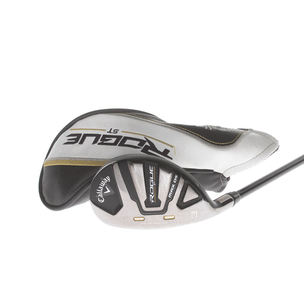 Callaway Rogue ST Max OS Graphite Mens Left Hand 3 Hybrid 19* Stiff - Tensei AV Blue Series 75