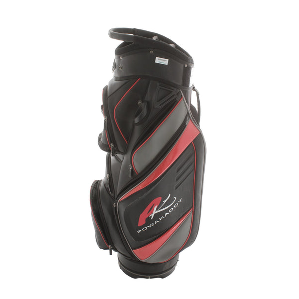PowaKaddy Premium Edition Cart Bag - Black/Red