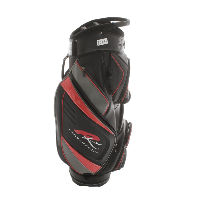 PowaKaddy Premium Edition Cart Bag - Black/Red