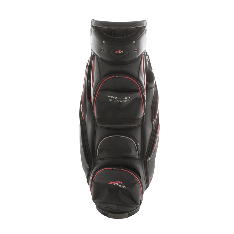 PowaKaddy Premium Edition Cart Bag - Black/Red