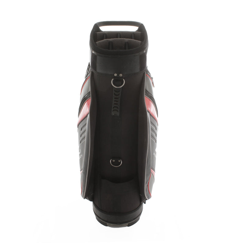PowaKaddy Premium Edition Cart Bag - Black/Red