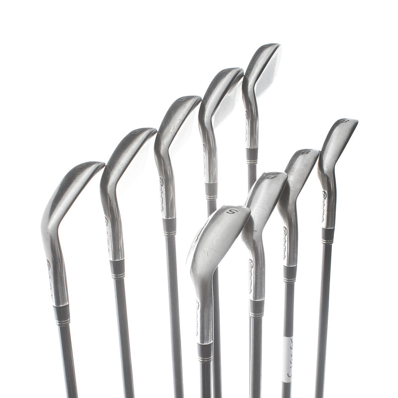 TaylorMade Burner XD Graphite Mens Right Hand Irons 3-SW Regular - REAX Superfast 65