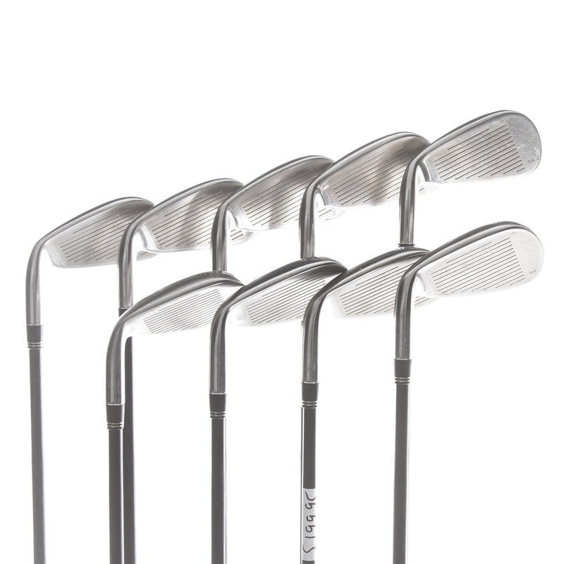 TaylorMade Burner XD Graphite Mens Right Hand Irons 3-SW Regular - REAX Superfast 65