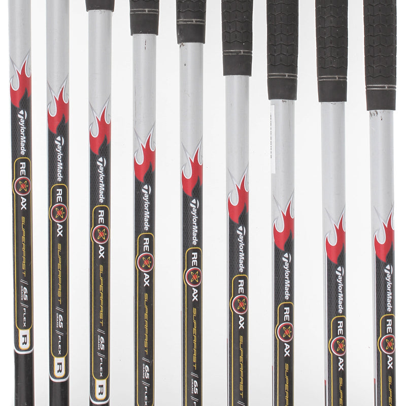 TaylorMade Burner XD Graphite Mens Right Hand Irons 3-SW Regular - REAX Superfast 65