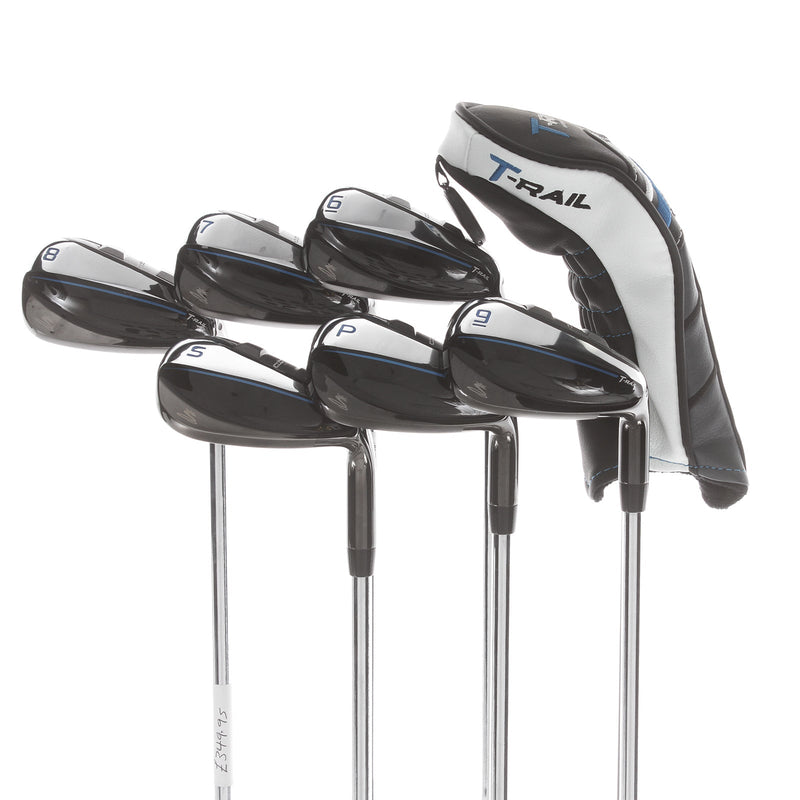 Cobra T-Rail Combo Steel/Graphite Mens Right Hand Irons 5-SW Regular - Cobra